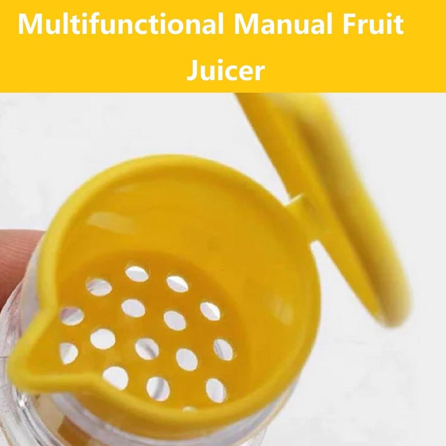 Exprimidor de cítricos manual de plástico, mini exprimidor de limón, exprimidor de naranjas, extractor de jugo fácil, conservación de frescura, material de cocina