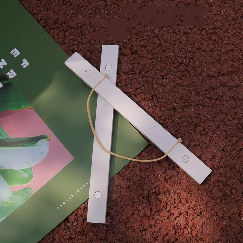 Magnetyczna ramka robić malowania z drewna sosnowego z drewna tekowego Ramka na zdjęcia robić malowania na płótnie Ramka na plakat Ramka na płótno Wieszak na płótno Nie obejmuje płótna: żółty