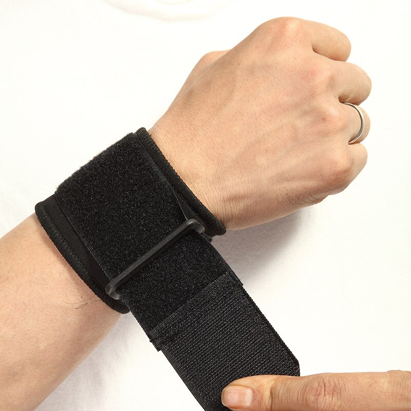 Adjustable Soft Wristbands Wrist Support Bracers For Gym Sport Basketball Carpal Protector Breathable Wrap Band
