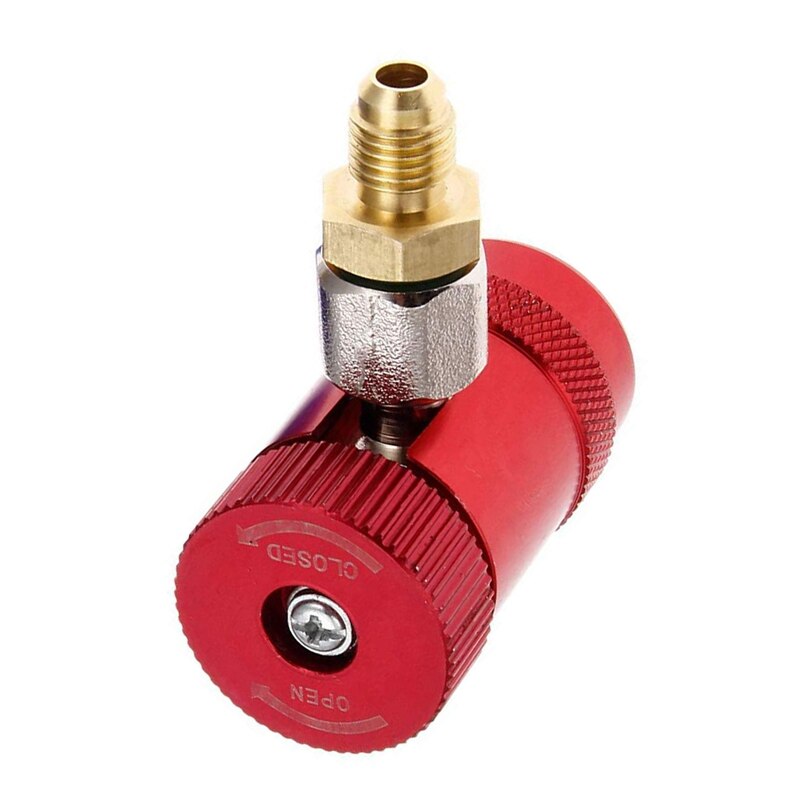 High Pressure Quick Refrigerant Connector Adapters R1234YF Air Conditioning Refrigeration Systems Fluoride Coupler