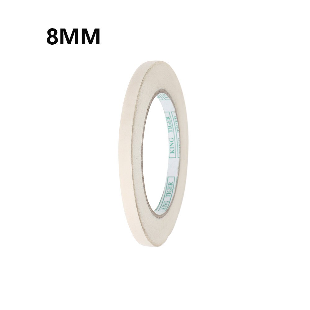 50M/Roll Diy Craft Lijm Schilderen Papier Borstel Verf Tape Beschrijfbare Anti-Vuile Afplakband Huis Renovatie auto Sticker: YELLOW