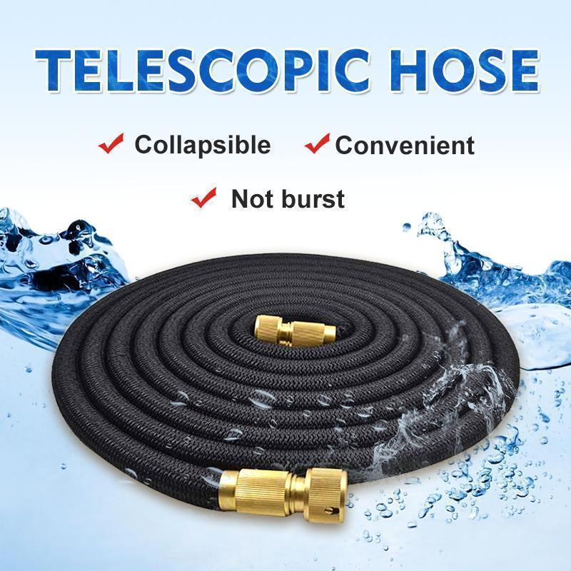 25-100ft Telescopische Watering Slang Set Tuinslang Expandable Magic Flexibele Waterslang Plastic Slangen Pijp