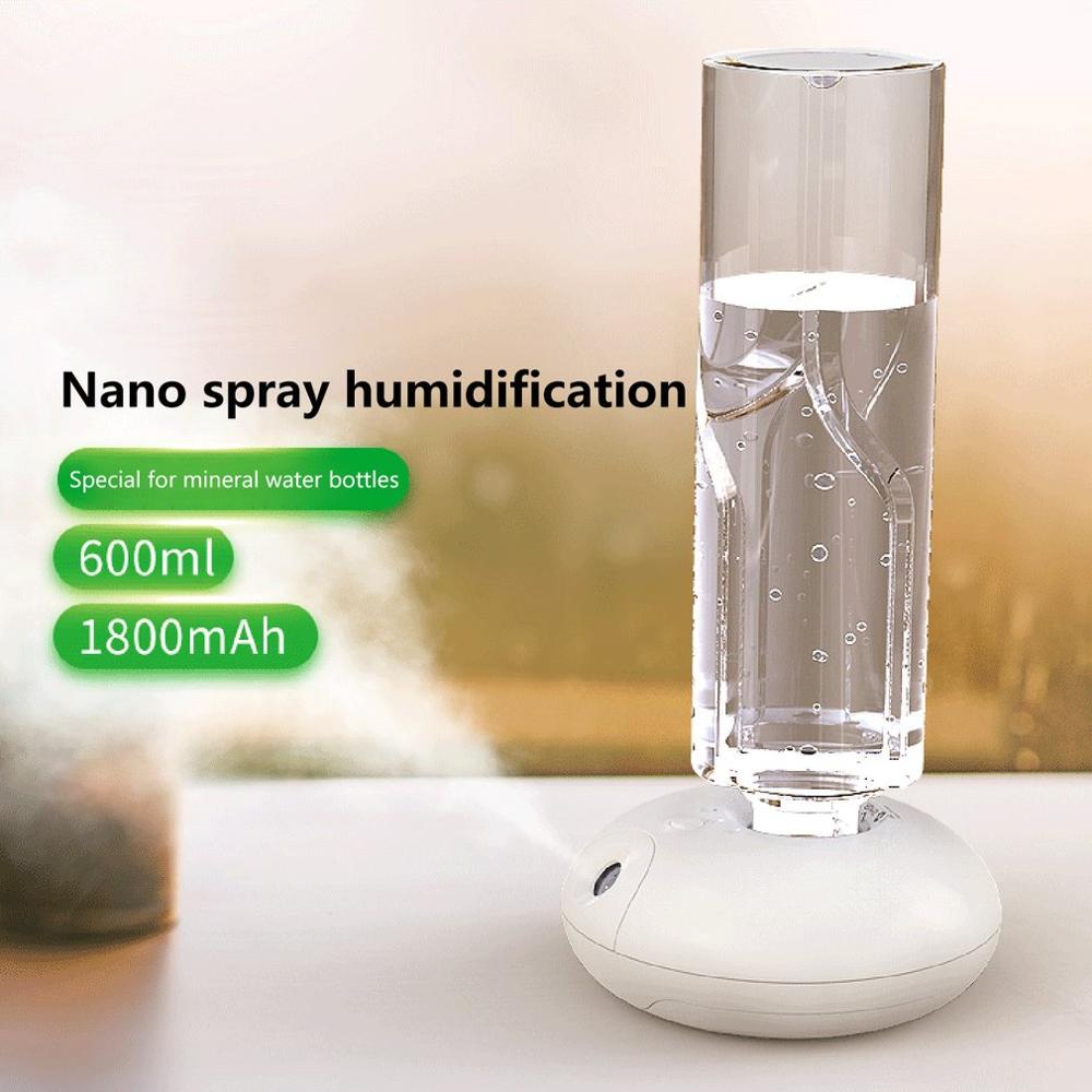 Mini draagbare luchtbevochtiger reis usb batterij aangedreven persoonlijke luchtbevochtiger kamerbevochtiger voor thuiskantoor