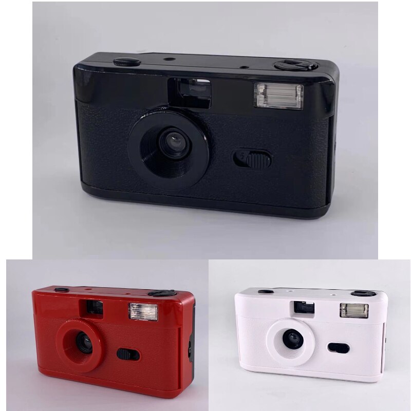 Retro 36 Photos 35mm Non disposable Film Camera Manual Fool Optical Camera Children's Camera Film Sets