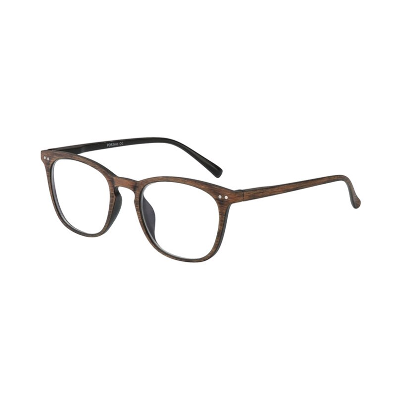 Zilead Smart Kleurveranderende Afgewerkte Bijziendheid Bril Imitatie Hout Bijziend Zonnebril Voor Vrouwen & Mannen Minus Brillen 0 ~-4.0: Black / +150