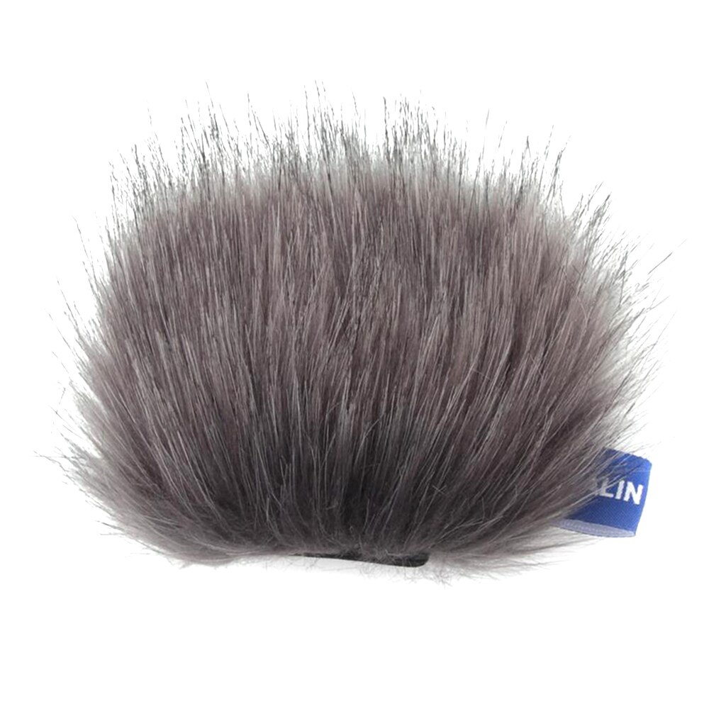 Outdoor Furry Mic Windscreen Wind Cover Microphone Muff For Tascam DR-05 And Similar Size Mics