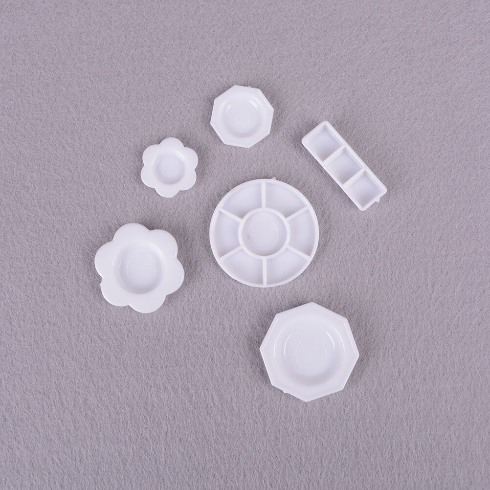 33 stks/set Keuken AcrylicTableware Mini Miniaturen Cup Plaat Schotel Decor Speelgoed voor Kinderen Meisjes Voor Kinderen Pop Accessoires