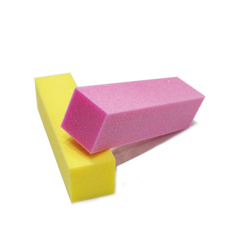 1Pcs Sponge Nail File Buffer Block Manicure Poolse Schuren Nail Buffer Buffing Multi-Gekleurde Nail Art Gereedschap beauty Tools