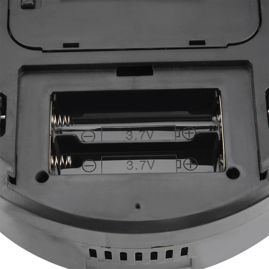 Household USB Charging Automatic Sweeping Robot Intelligent Vacuum Cleaner Black