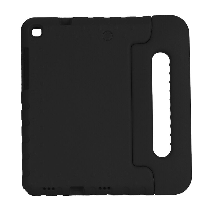 Case Voor Samsung Galaxy Tab Een 8.0 Sm T290 T295 T297 Hand-Held Shock Proof Eva Full Body cover Handvat Stand Case Voor Kinderen: Black