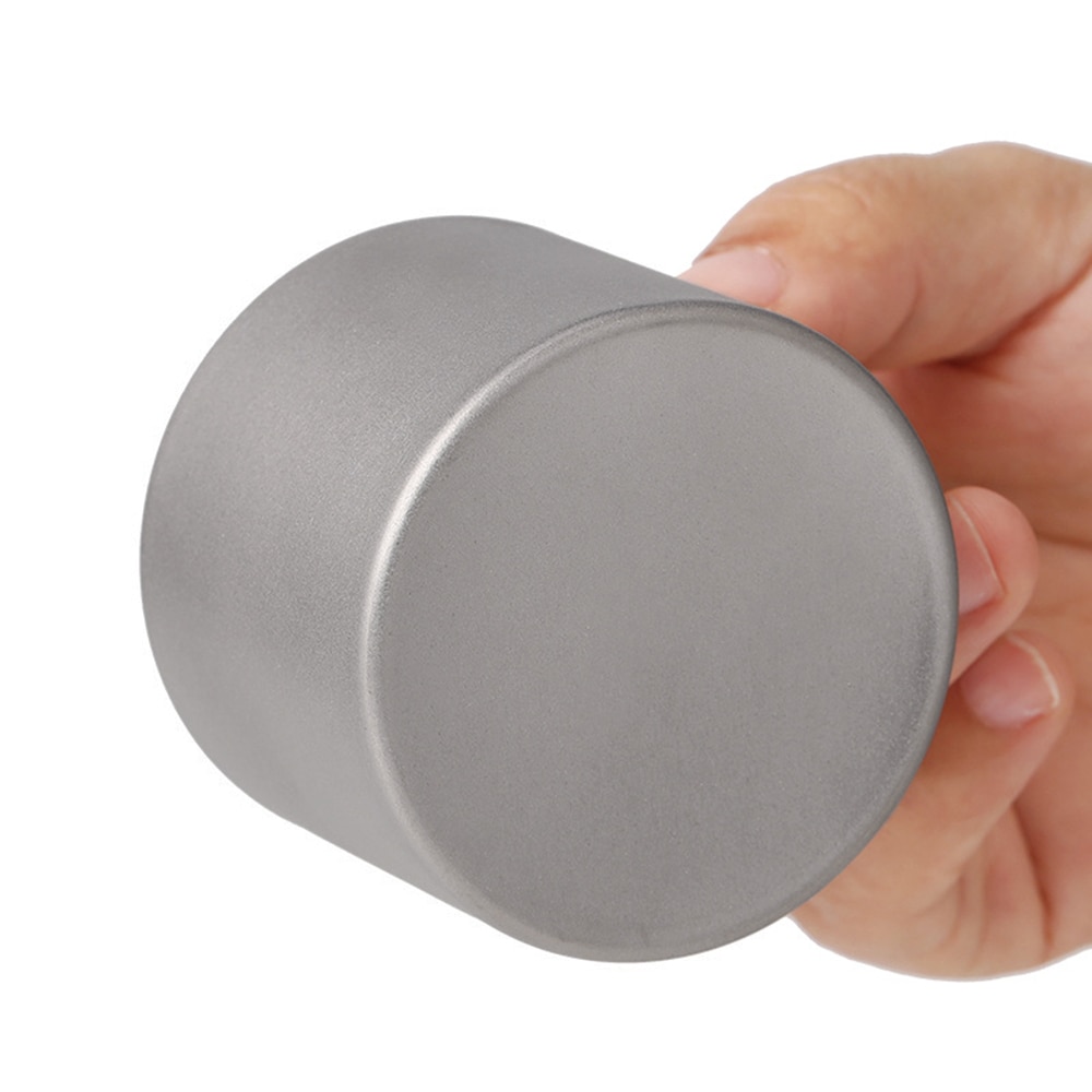 Mini Alcohol Stove Lightweight Titanium Liquid Spirit Alcohol Stove Furnace Camping Stove for Outdoor Camping Backpacking Hiking