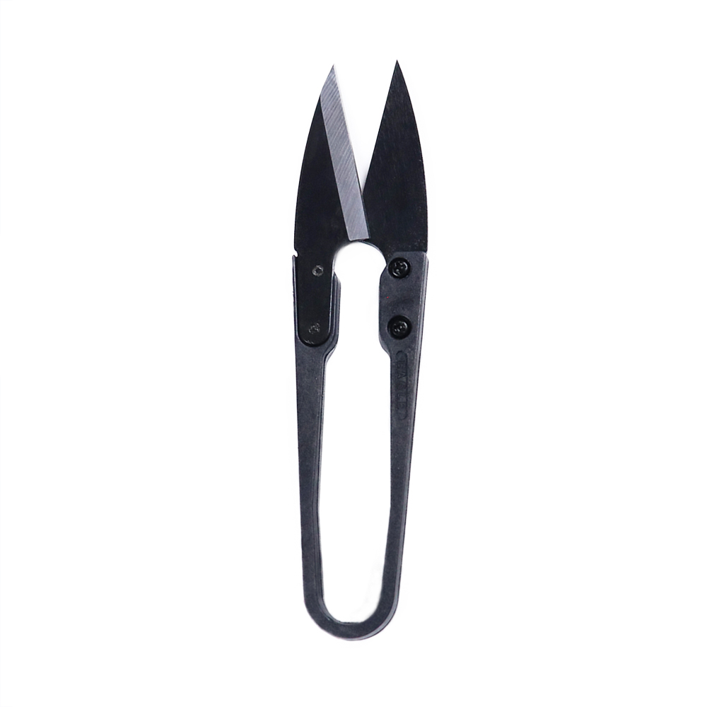 1Pcs Black Sewing Scissors Yarn Thread Cutter Mini Small Snips Trimming Nipper for DIY Crafts Clipping Embroidery Stitch: Default Title