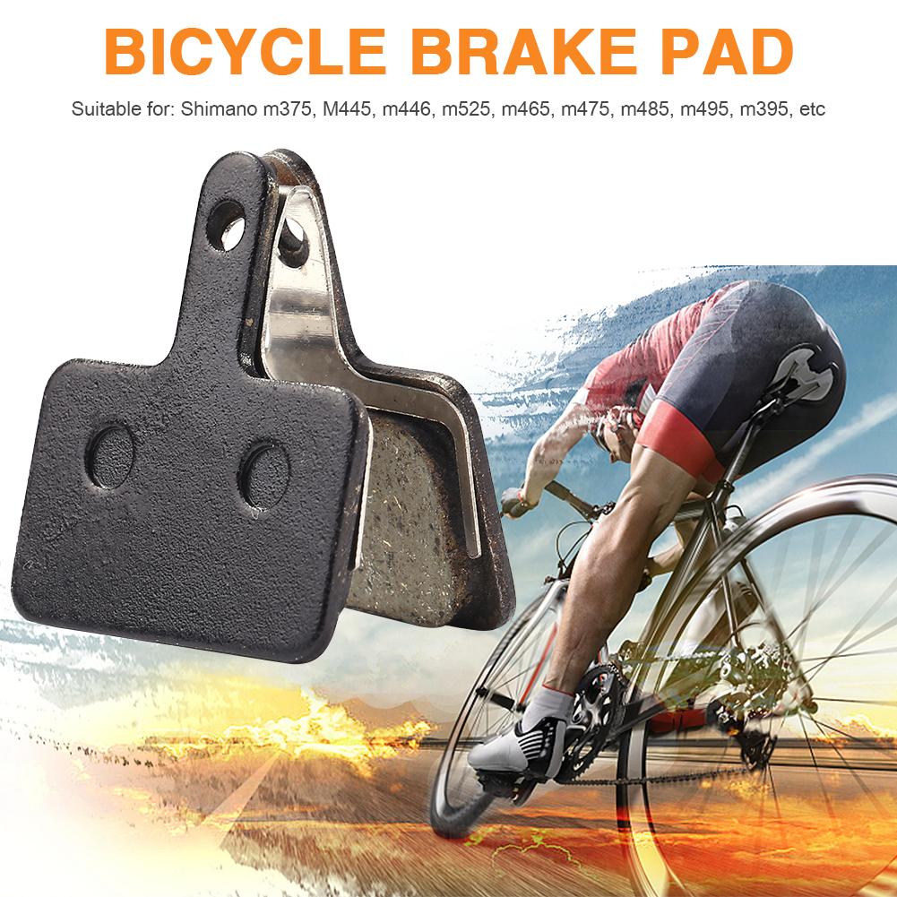 Pastillas de freno de disco para bicicleta de montaña, piezas de resina para SHIMANO M375, M445, M446, 20/10/6/4/2/1 pares