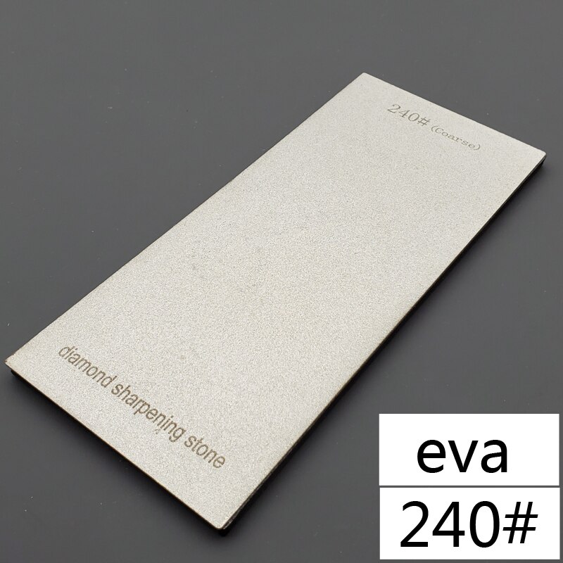 knife120 240 400 600 1000 grit Thin diamond sharpener Plate sharpening stone grinding stones Polishing Disc: Transparent
