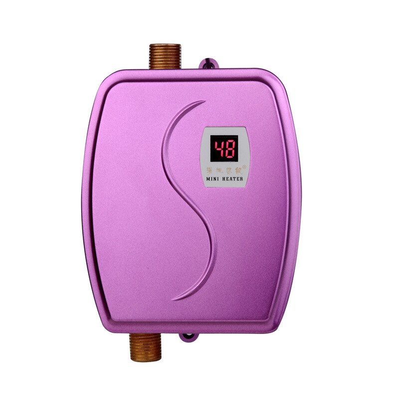 Calentador de agua instantáneo para cocina, XY-FB de agua eléctrico de calefacción rápida, minicalentador de agua doméstico de doble uso