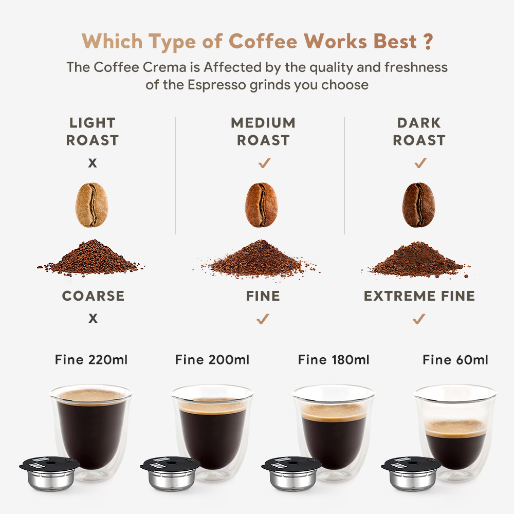 60 ml / 180 ml wiederverwendbare Kaffeekapseln für BOSCH-s Maschine Tassimo nachfüllbarer Filter Edelstahl Hersteller Schote Geburtstagsgeschenk