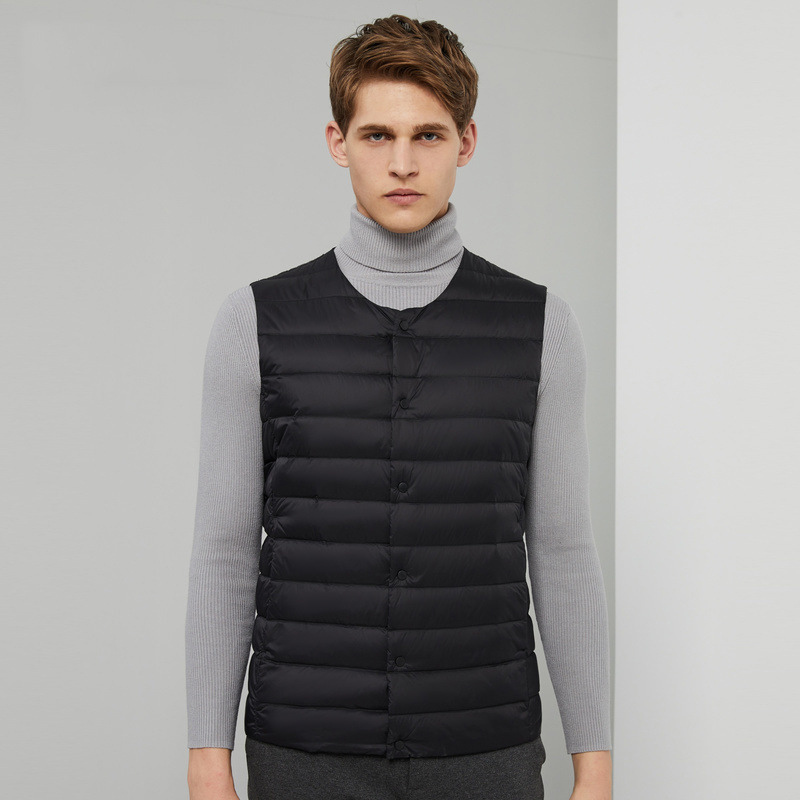 NewBang Matt Fabric Men Duck Down Vest Ultra Light Down Sleeveless Light Weight Windbreaker Male Gilet Outwear