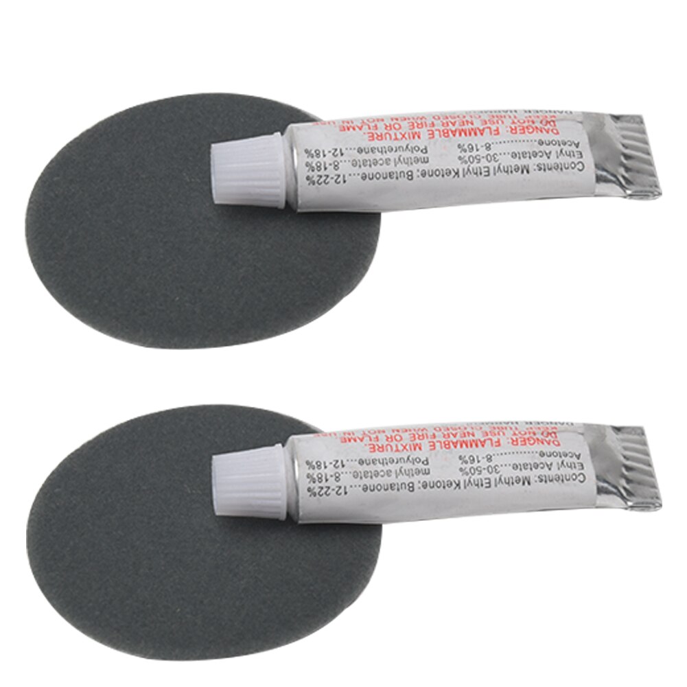 2 Sets Boat Repair Kit Sofa Kayak PVC Mattress Raft Water Sports Canoe Modify Inflating Air Bed Swimming Pool Patches Glue