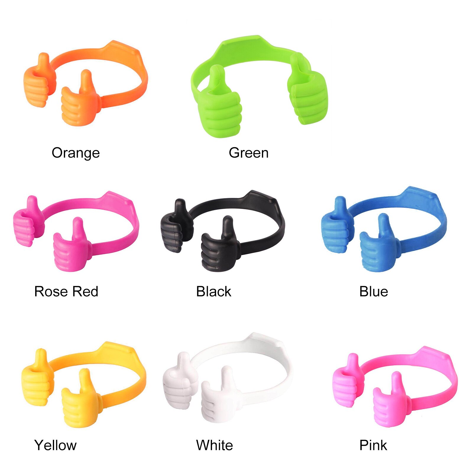 Thumbs Up Mobile Cell Phone Holder Movie Watching Lazy Bed Desktop Mount Stand Holder Mobile Phone Accessories Stand Bracket