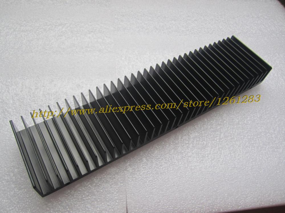 1 pçs 245mm + 60mm 25mm de alumínio completo e dissipador calor para amplificador potência diy radiador