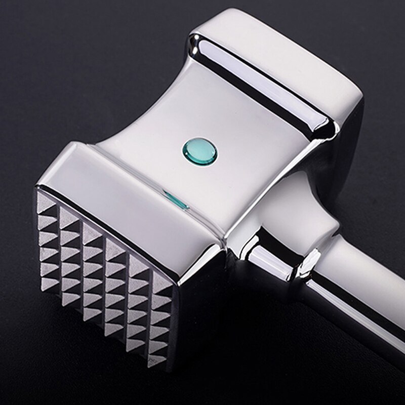 Double-Sided Meat Hammer Meat Tenderizer Mallet Brass Knuckle Kitchen Tool Beef Pork Steak Tenderizer