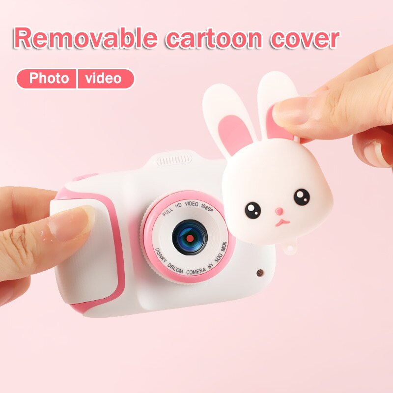 Child Camera Digital Camera Birthday For Children 2.0 inch Display Screen Cartoon Cute Photo Video Camera For Kids