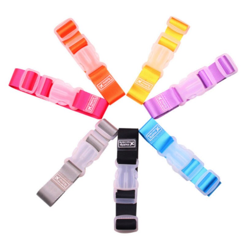 Correas ajustables con hebilla para equipaje, 5 uds., bolsa de equipaje, cinturón de amarre, accesorios de viaje