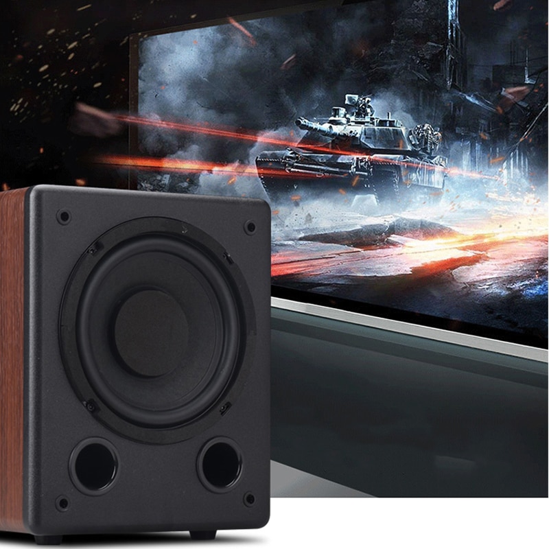 100W High-power HIFI Subwoofer Home Theater Long-stroke Diving Deep Fever 6.5 Inch 2.1 /5.1 Channel Passive Speakers 40hz-300hz