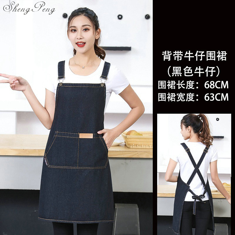Food Service Keukenschort Schoonmaken Mode Keukenschort Keuken Kleding Chef Schort Q402: 2