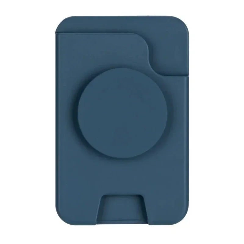 Voor Magsafe Card Wallet Case Voor iPhone 17 16 15 14 13 12 Pro Max 2 in 1 Sterke magnetische kaarthouder Zak met uitbreidbare standaard: Beige