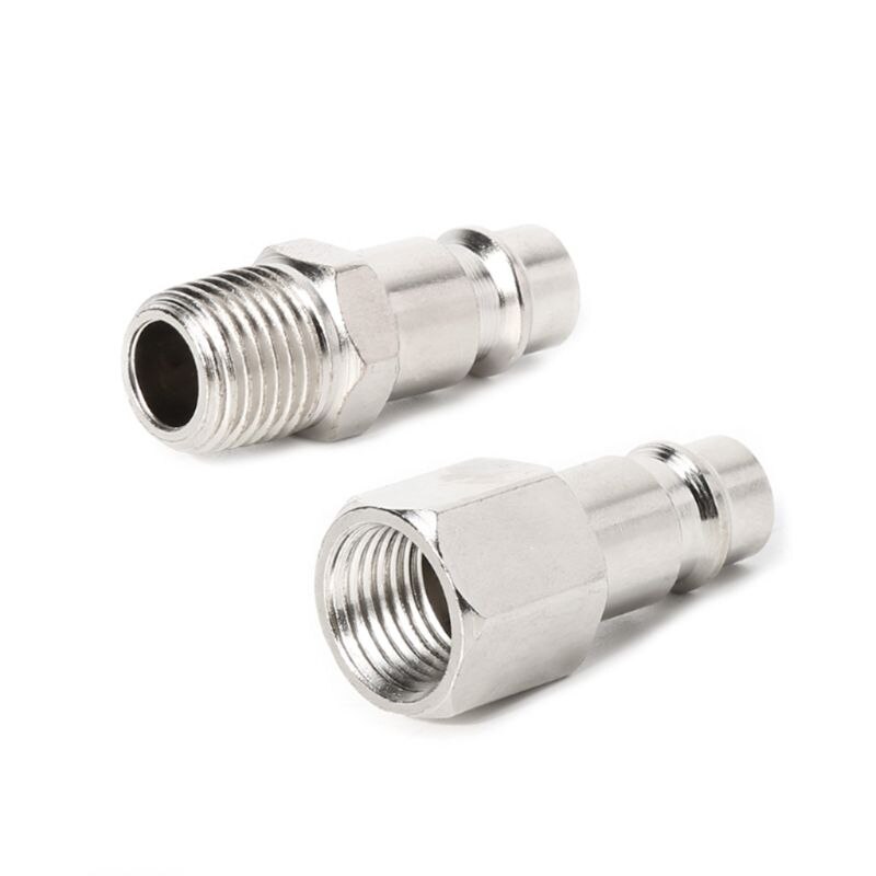 5Pcs 1/4" BSP Femal/Male Air Line Hose Coupler Connector Quick Release Fittings K1AE