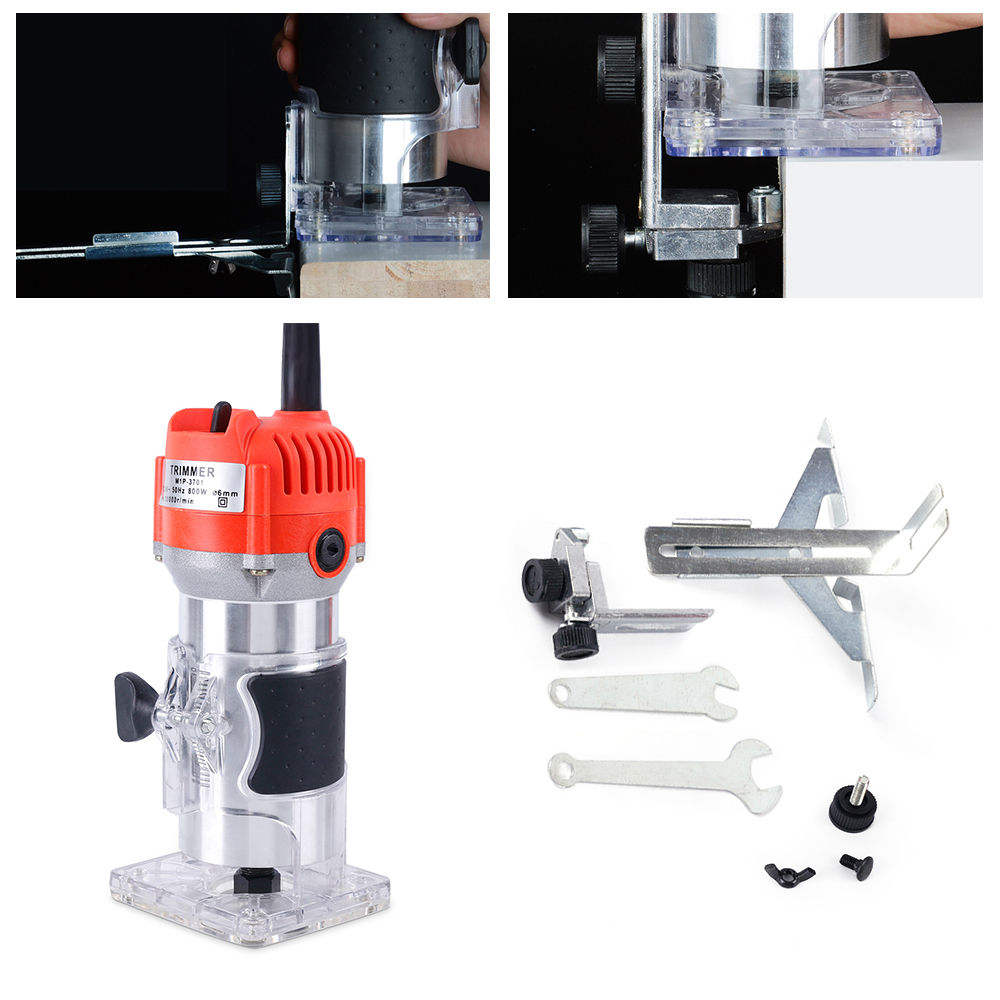 800w 30000 rpm träbearbetning elektrisk trimmer träfräsning gravering slitsning trimmaskin handsnidera träfräs