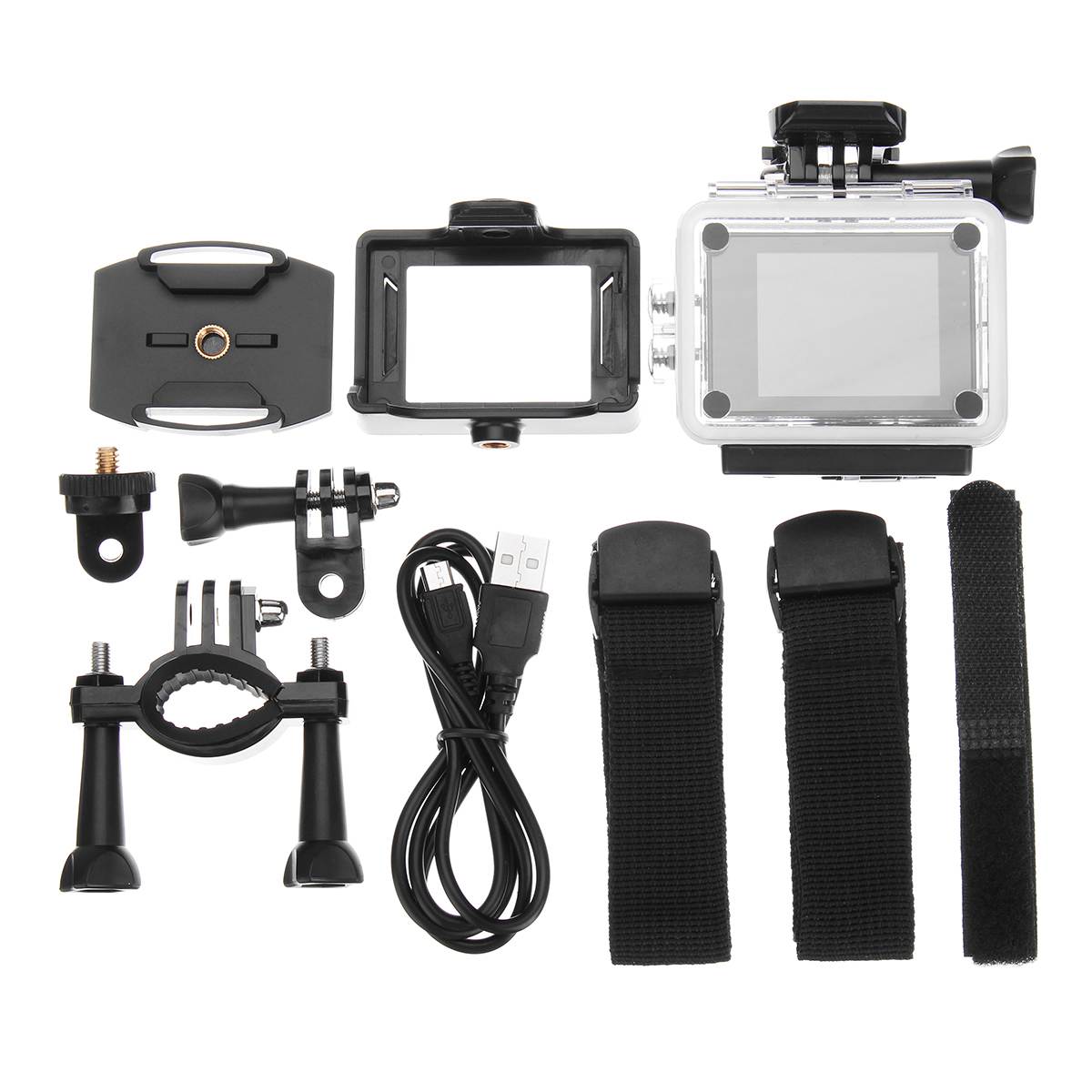 4K Action Camera WiFi Full HD 1080p Waterproof Underwater Video Recording Camera Sport Camera 2.0 inch Outdoor Camcorders