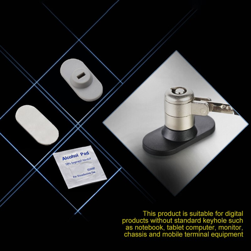 Tablet Lock Hole Tablet Lock Hole Durable Compact Portable Laptop Lock Base Notebook Security Accessories For