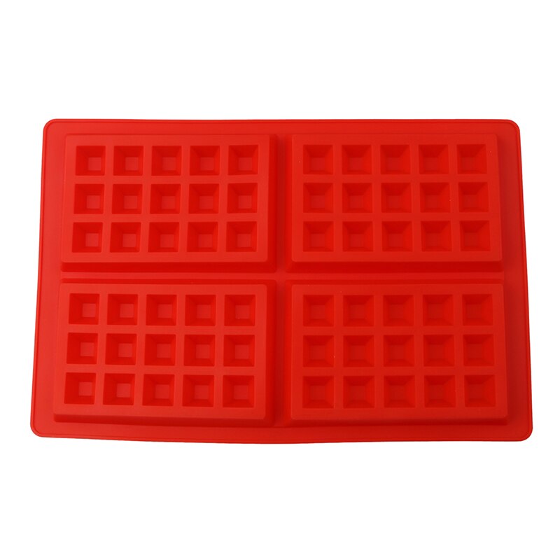 Küche Backformen Hohe-temperatur Nicht-Stock Waffel Schimmel Silikon DIY Backen Kuchen bilden Platz/Runde Kuchen bilden Macher