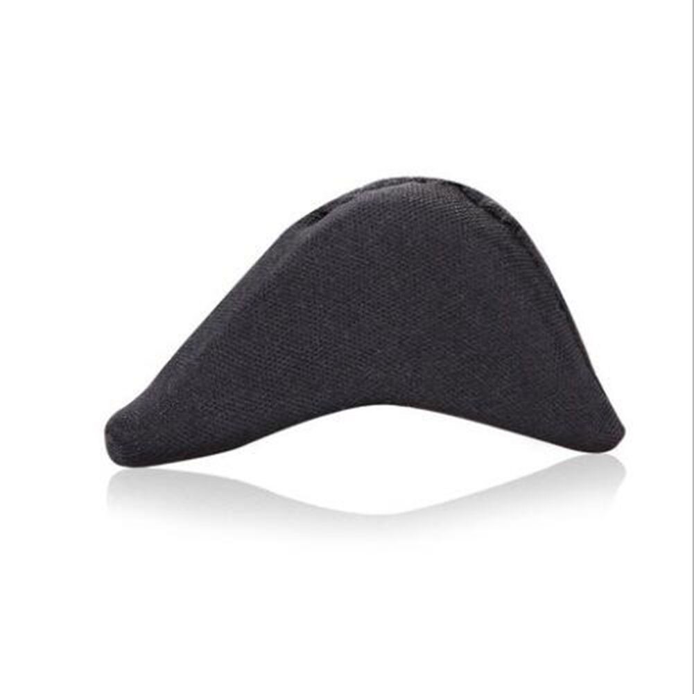 Anti-Pain Sponge Cushion Foot Forefoot Half Yards Shoes Pad Top Plug Foot File Bunion Corrector Sock Helper: Black