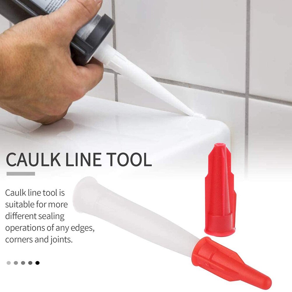 12/17Pcs Glue Nozzle Scraper Caulking Grouting Sealant Finishing Clean