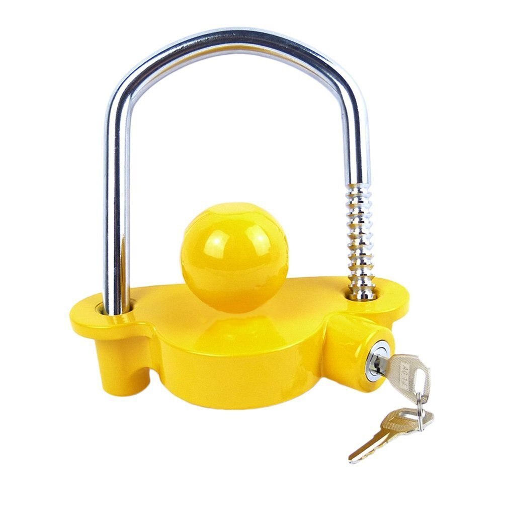 Trailer Coupling Hitch Lock Trailer Parts Universal Tow Ball Car Security Anti-Theft Lock Trailer Accessories