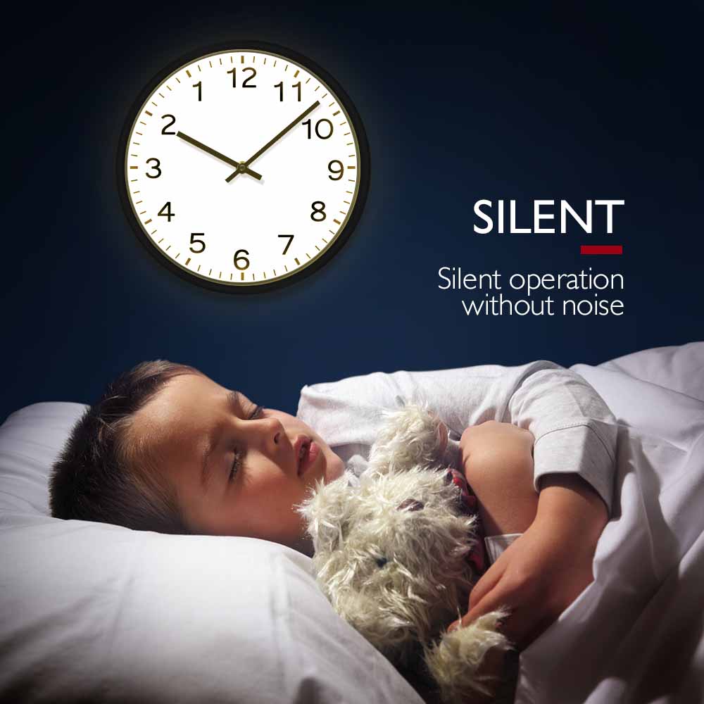 Run Backwards Sound Control Night Light Clock Anticlockwise Reverse Anti Wall Clock Home Decor Timepieces Run Counter Wall Watch