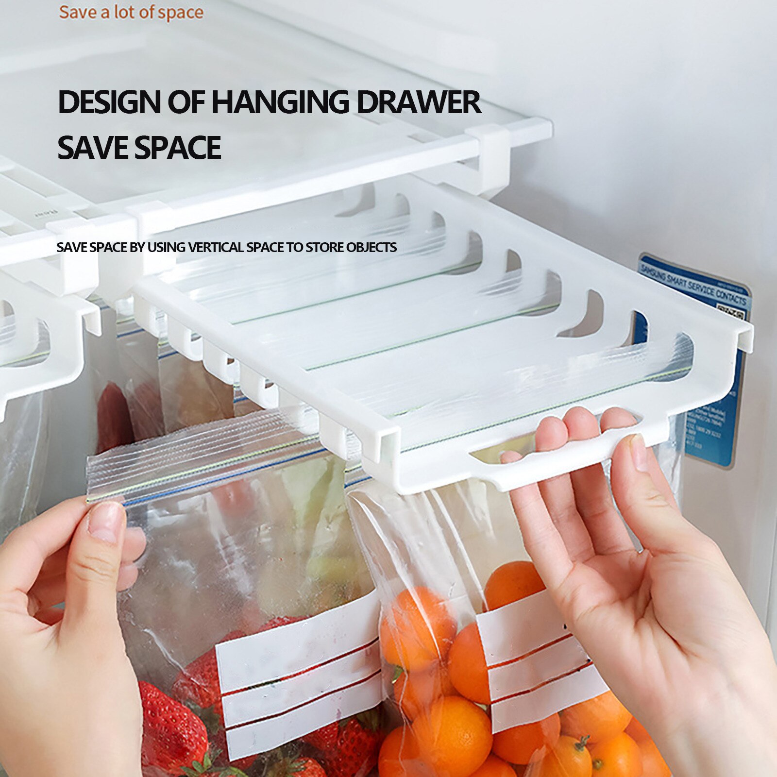 Food Sealed Bag Storage Rack Rail Storage Danger R... – Vicedeal