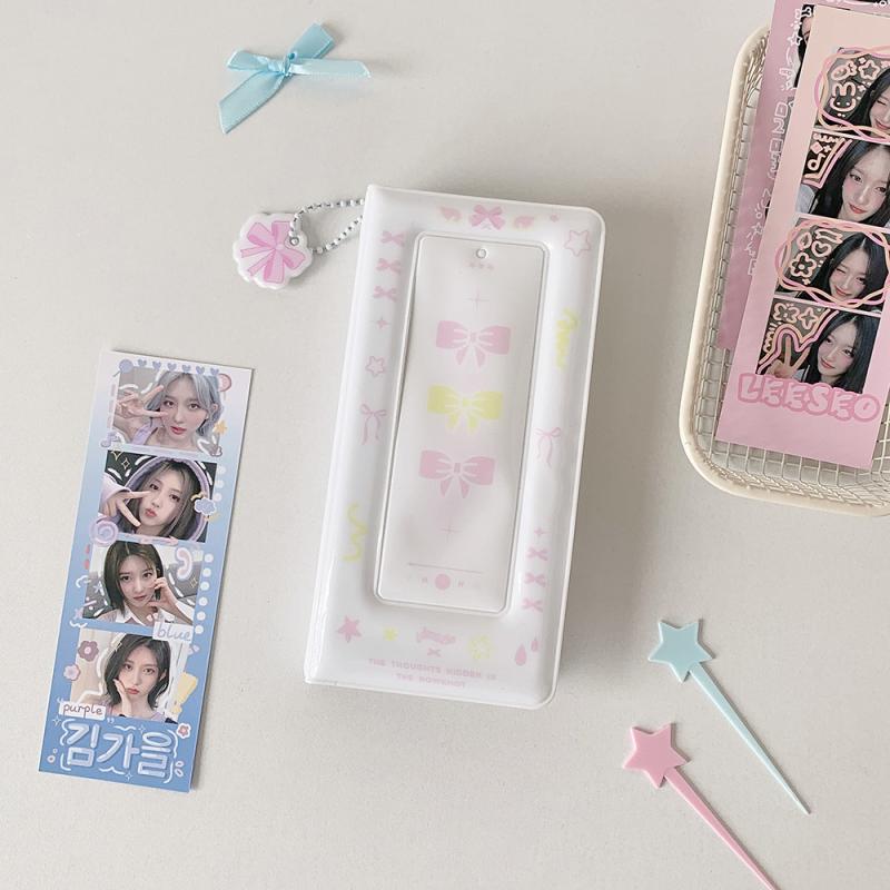 veelkleurige Photo Booth Frame Photo Booth Album voor 2x6 inch Photo Strips Album 20 pagina's 40 foto's: groen