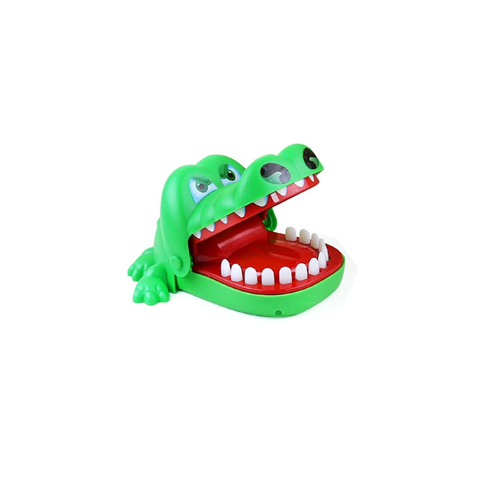 La boca dentista mordida juguete pequeño cocodrilo tirando dientes Bar juegos Juguetes Juegos de niños divertido juguete para niños juego de niños mordiendo el dedo: crocodile