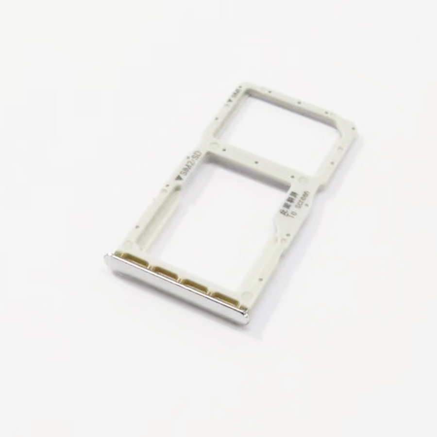 Support de lecteur de carte Sim, pour Huawei P30 Lite P30lite, avec fente: Pearl White