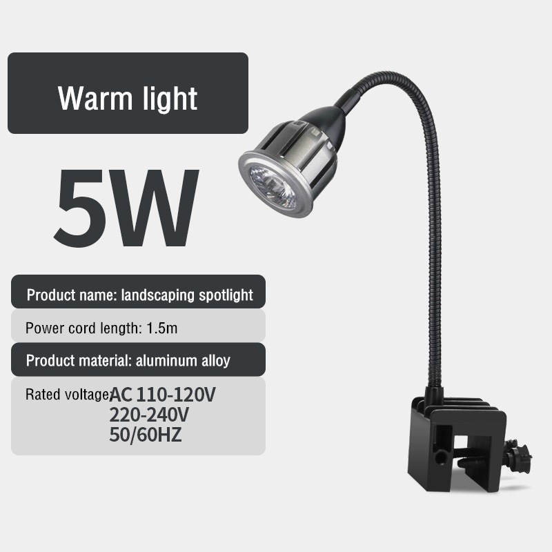 Luz de acuario LED de espectro completo COB paisajismo del tanque de peces, foco para acuarios plantados, decoración de terrario, Nano: 2