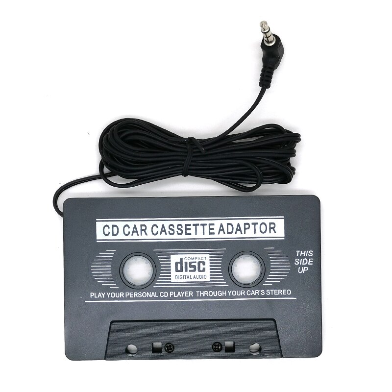 Bil kassetteafspiller båndadapter kassette mp3 afspiller konverter til ipod til iphone mp3 aux kabel cd afspiller 3.5mm stik Grandado