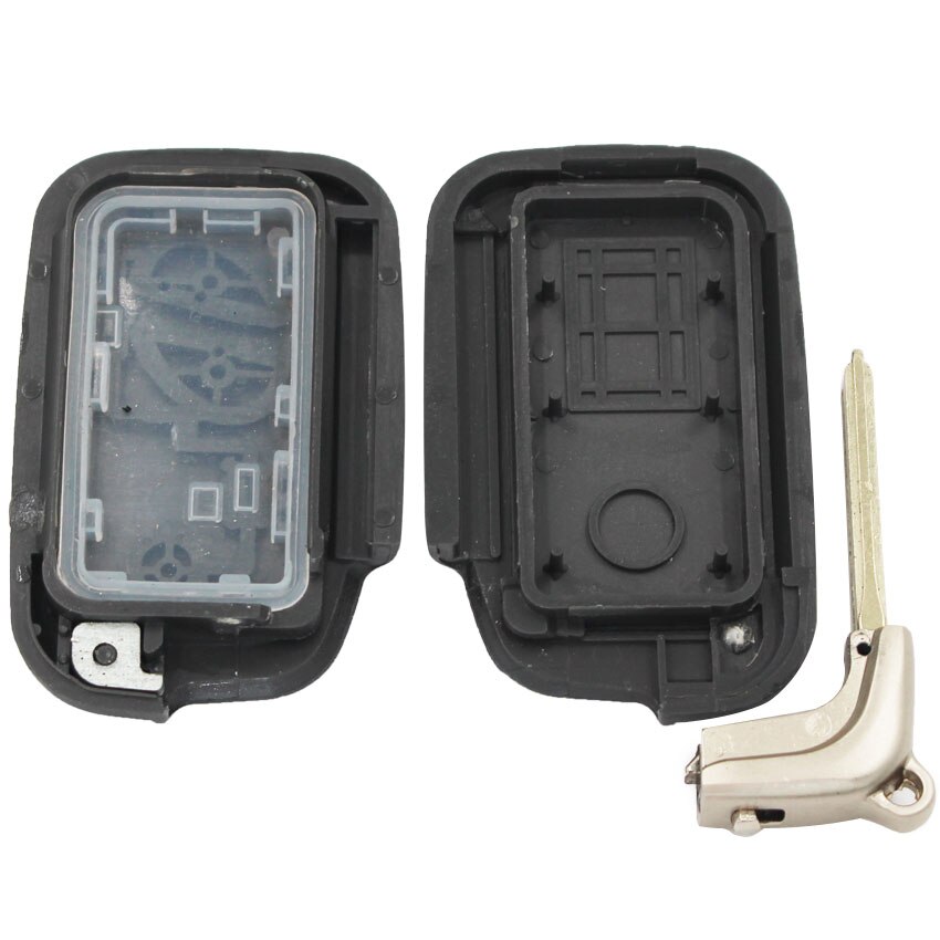 3- knops slimme afstandsbediening sleutelbehuizing met 3+1 knoppen, 4- knops sleutelloze toegang, blanco behuizing voor lexus  is250 es350 gs350 ls460 gs