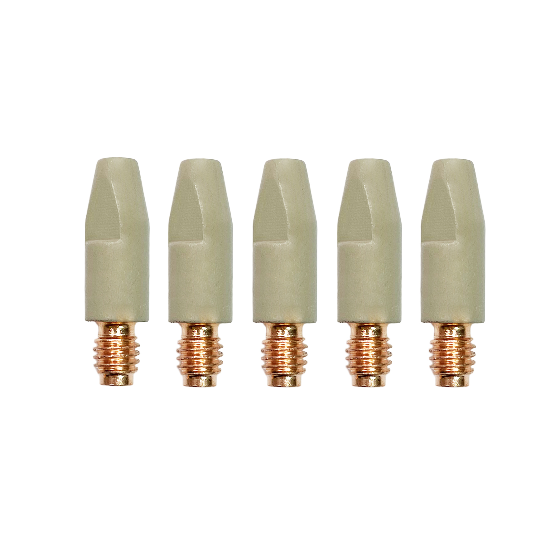 2/5 stk. mig 24kd svejsekontaktdyser, belægningsbeskyttelse, 28mm m6 gasdysedyser, 0.8/1.0/1.2mm mig svejsebrænder, svejseværktøj: Sort / 1mm