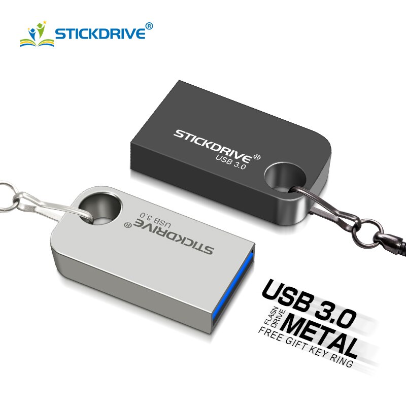 Super Mini Usb 3.0 Metalen Pen Drive 16 Gb 32 Gb 64 Gb Usb Flash Drive Flash Usb Stick disk 128 Gb Op Sleutel 2.0 Memory Stick