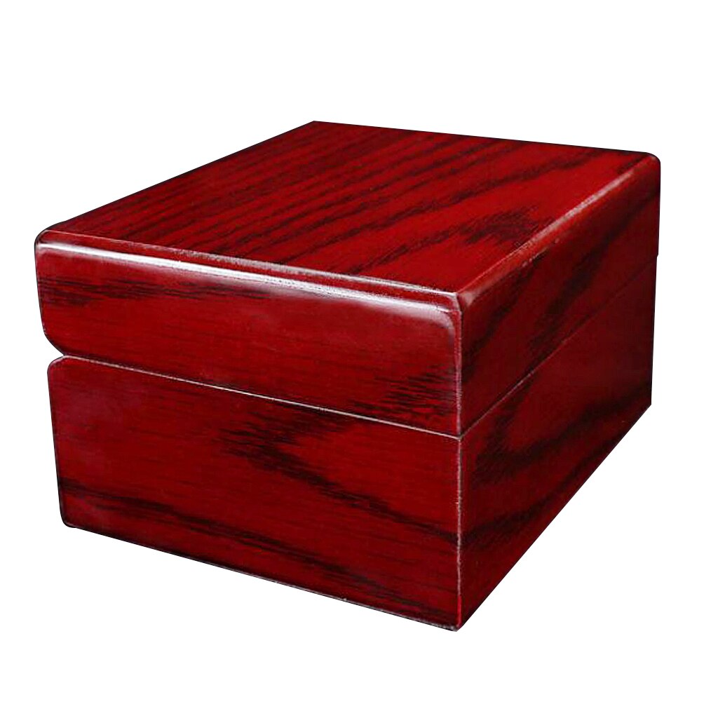 Classic Wooden Watch Display Box Case Jewelry Storage Organizer Collection Watch Boxes