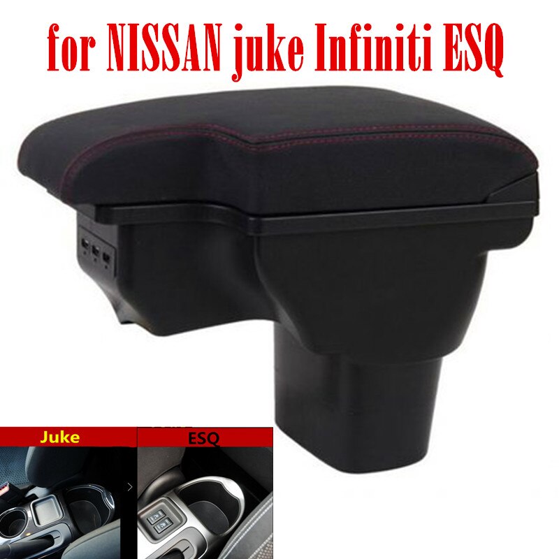 Voor Infinit Juke Esq Armsteun Doos Voor Nissan Juke Armres Doos 3USB